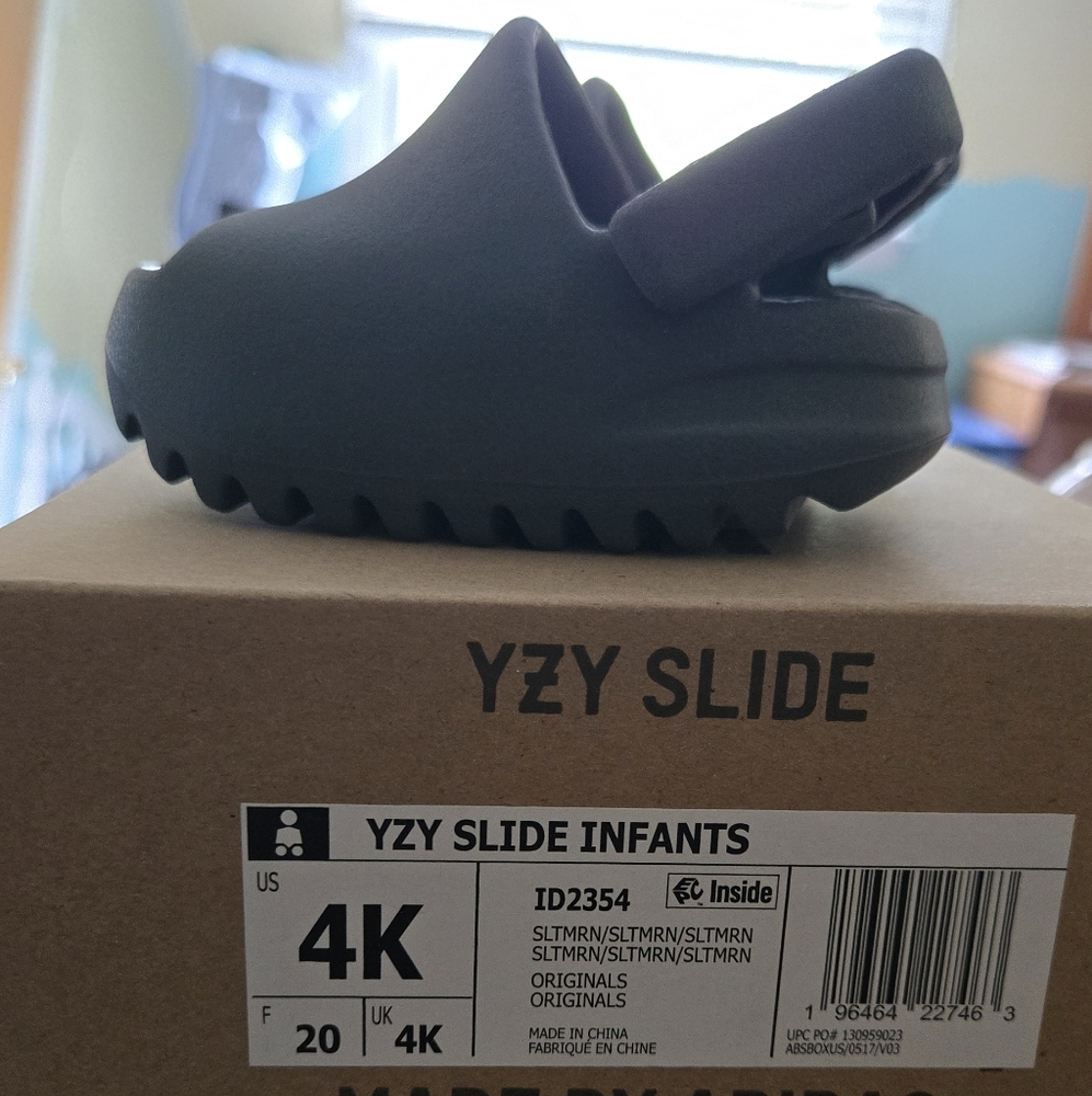 Adidas YZY Slide Infants - Dark Green
